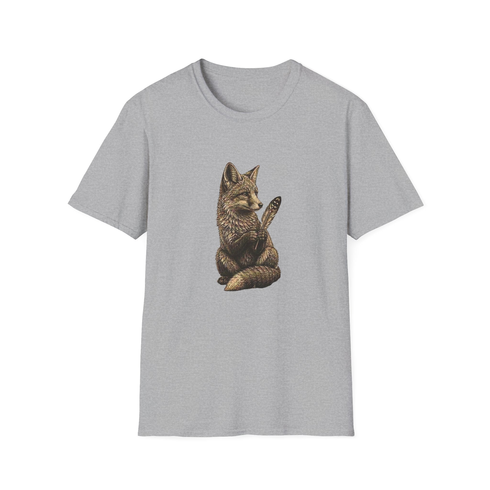 Fox With Feather (2) T-Shirt