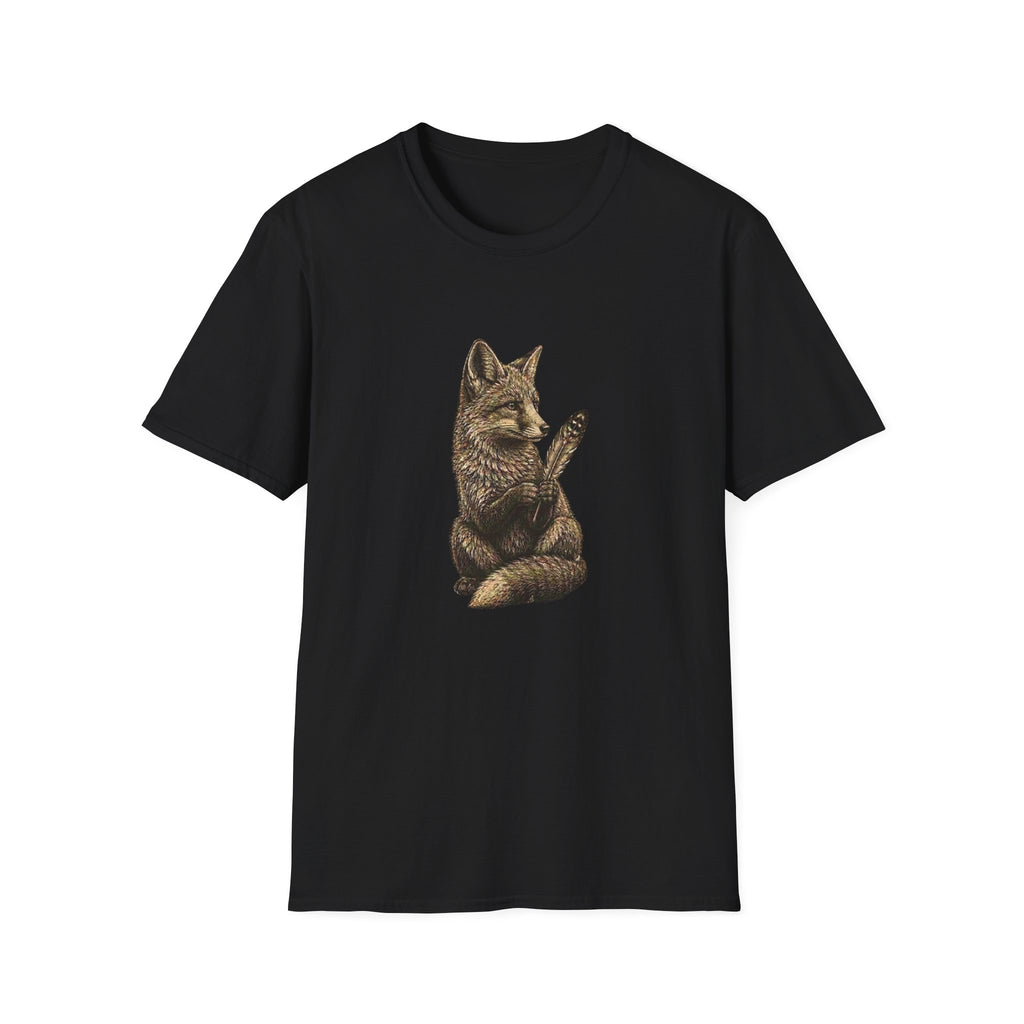 Fox With Feather (2) T-Shirt