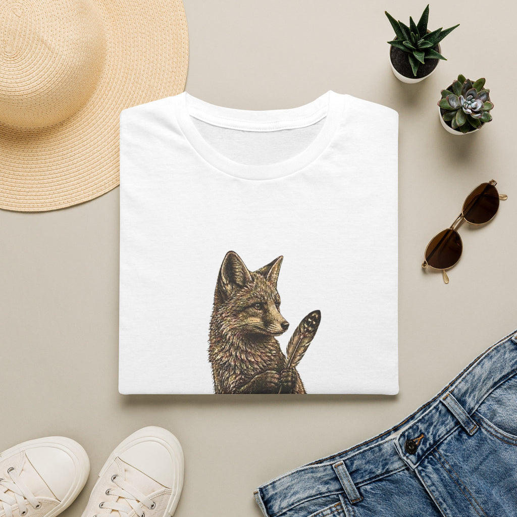 Fox With Feather (2) T-Shirt