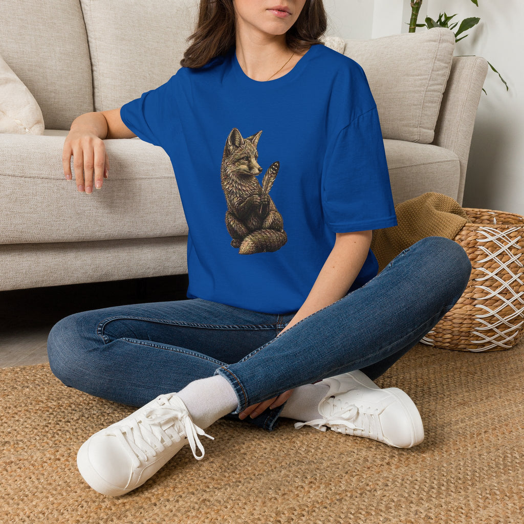 Fox With Feather (2) T-Shirt