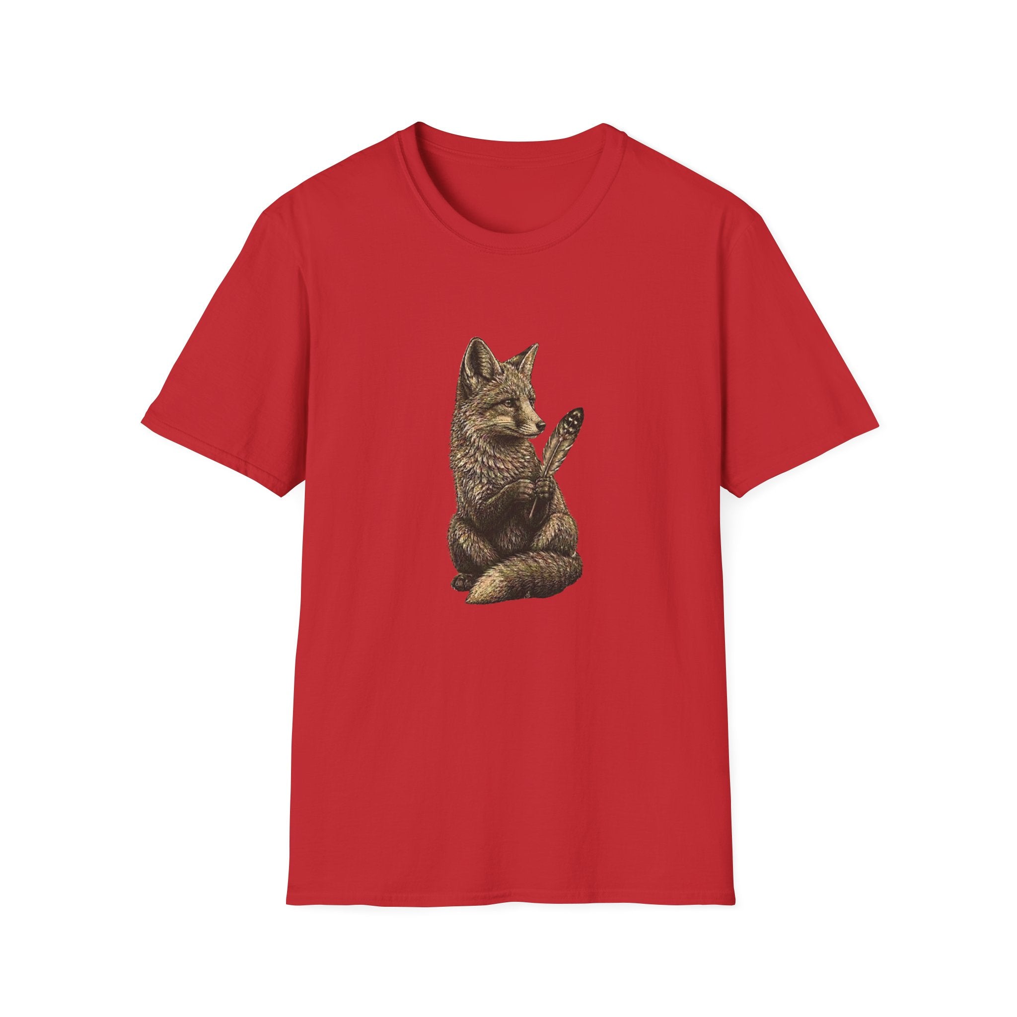 Fox With Feather (2) T-Shirt
