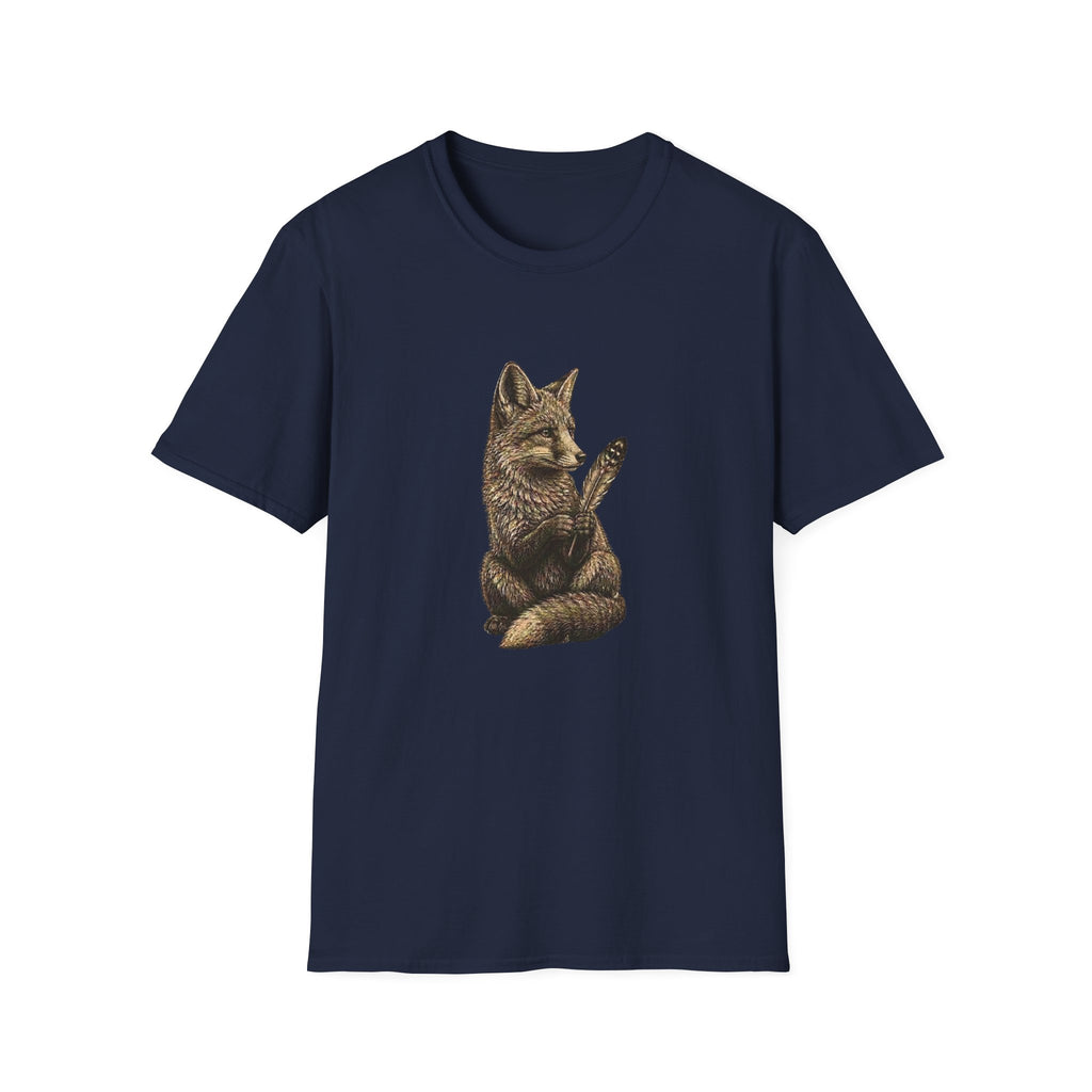 Fox With Feather (2) T-Shirt