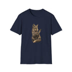 Fox With Feather (2) T-Shirt