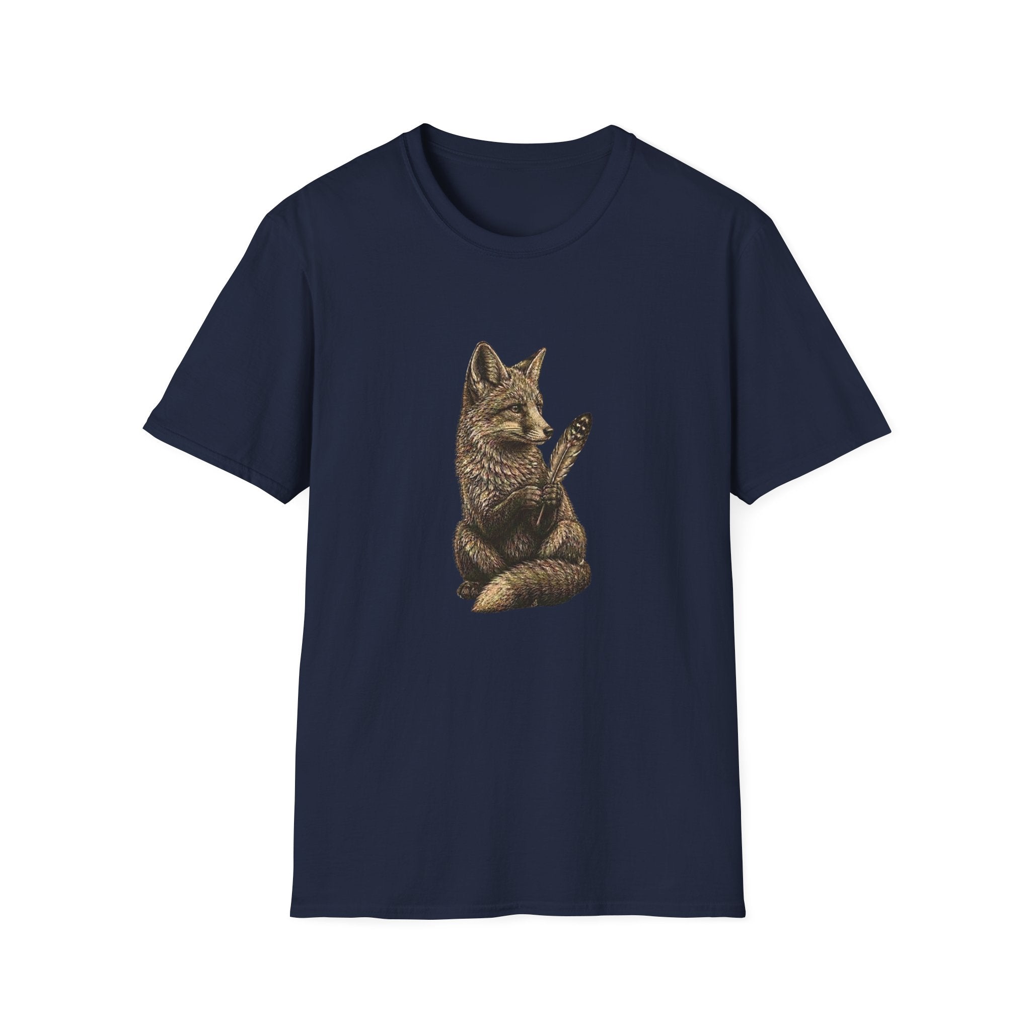 Fox With Feather (2) T-Shirt