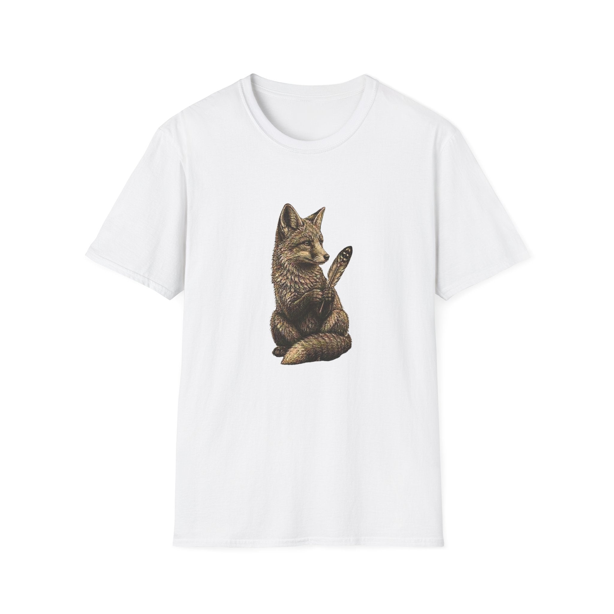 Fox With Feather (2) T-Shirt