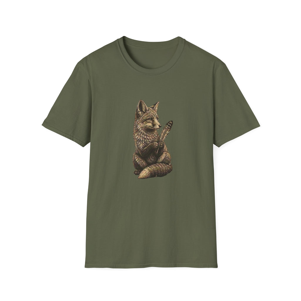 Fox With Feather (2) T-Shirt