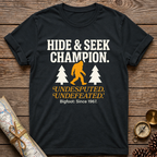 Bigfoot Hide & Seek Champion T-Shirt