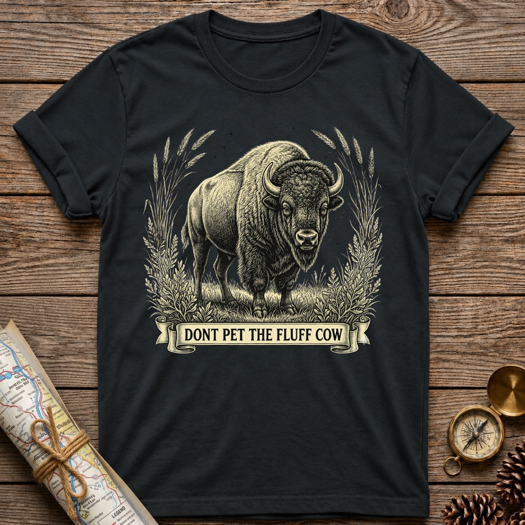 Dont Pet The Fluffy Cow T-Shirt