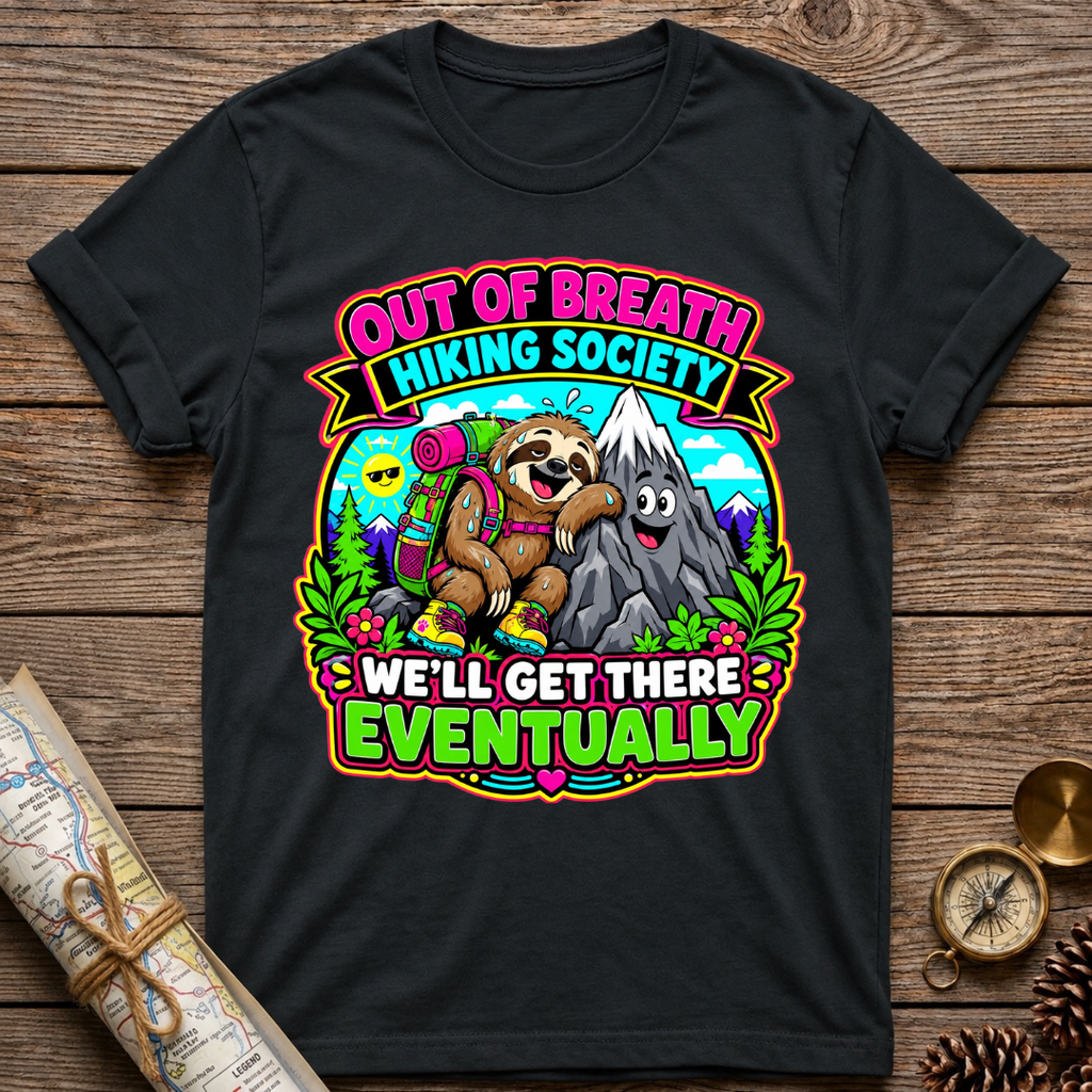 Out of Breath Hiking Club T-Shirt