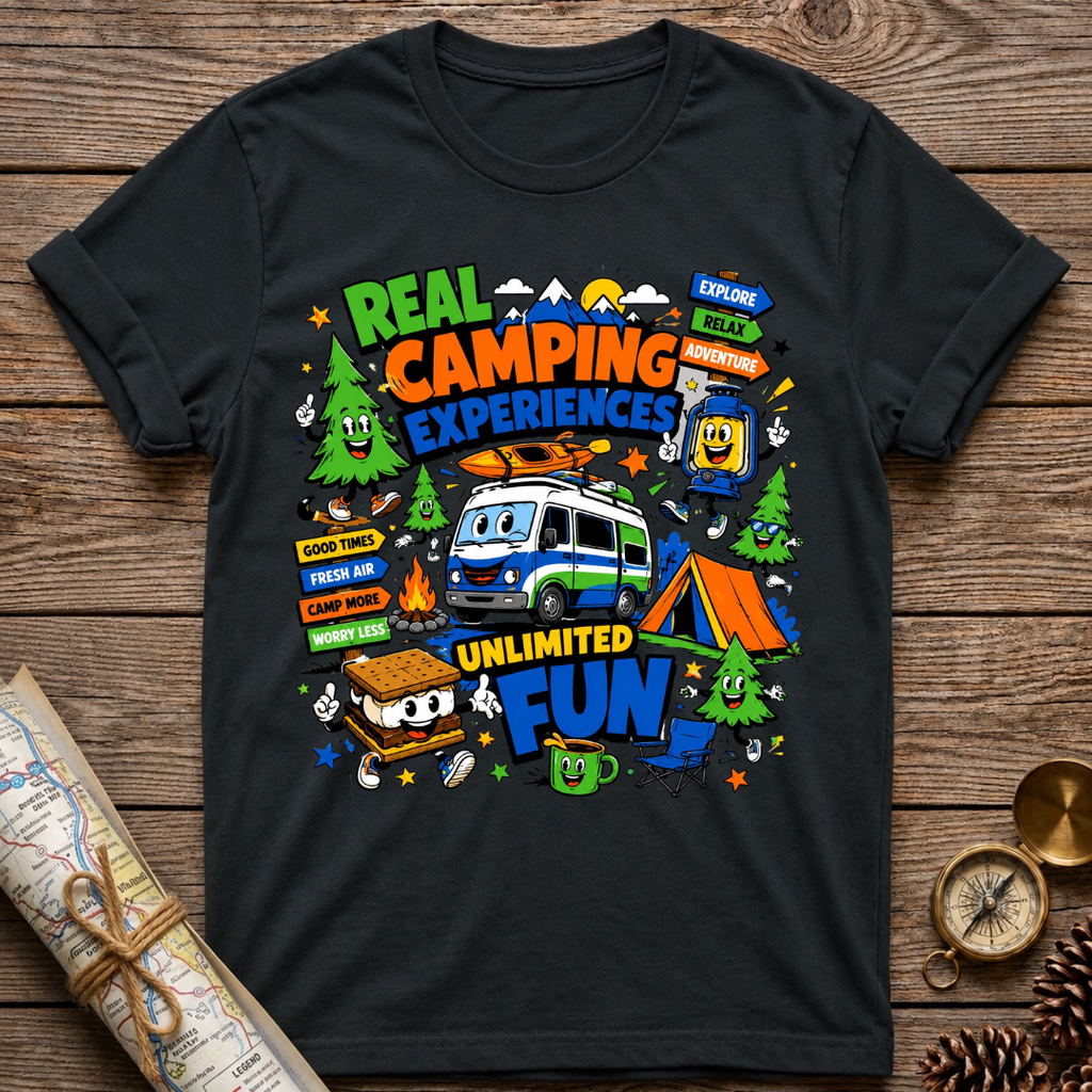 Real Camping Experiences T-Shirt