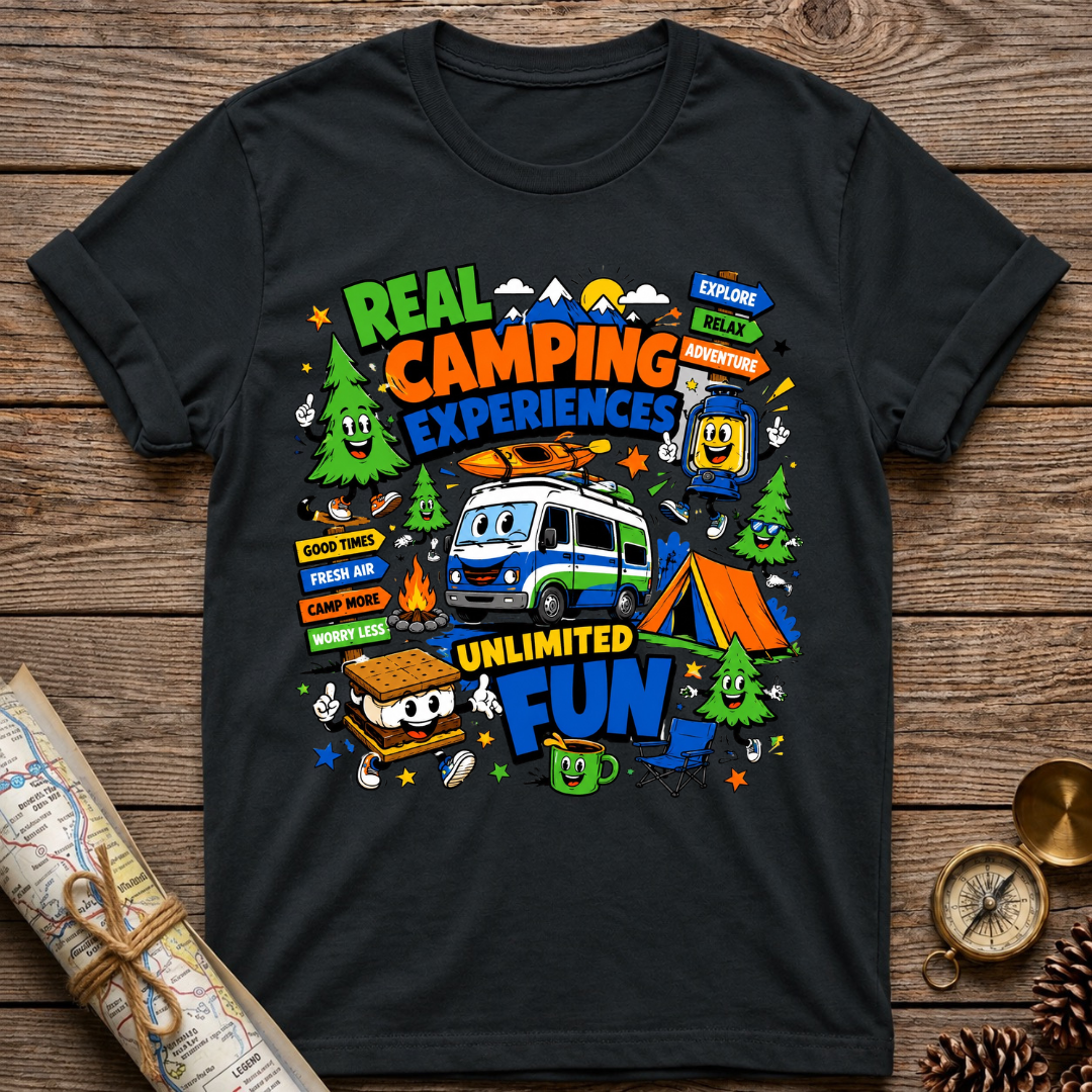 Real Camping Experiences T-Shirt