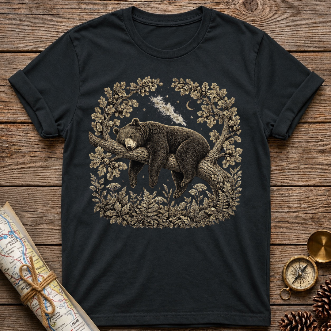 Sleeping Bear in Tree T-Shirt