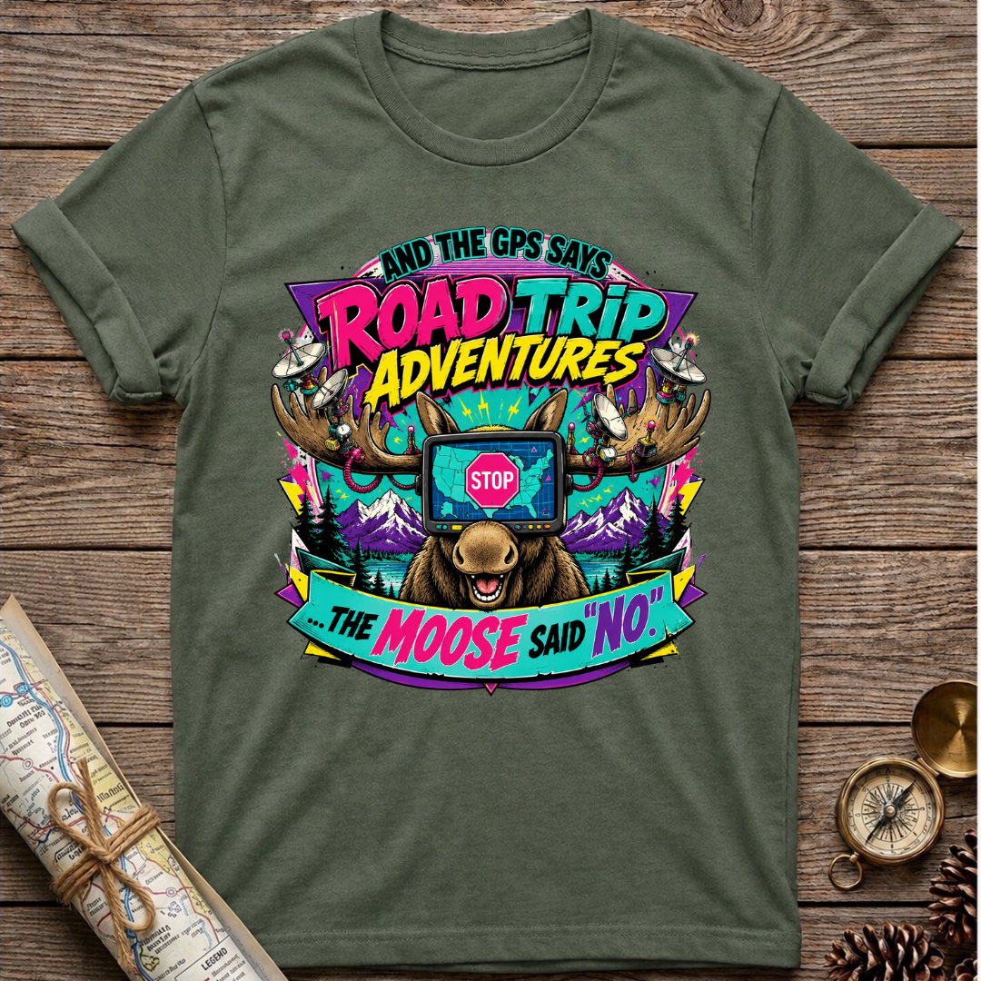 GPS Says Road Trip T-Shirt