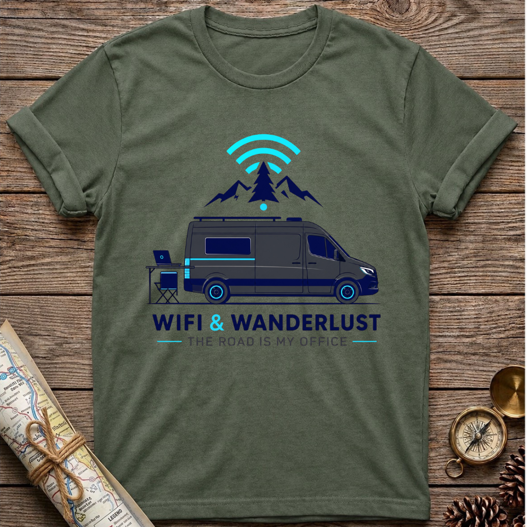 The Road Is My Office T-Shirt