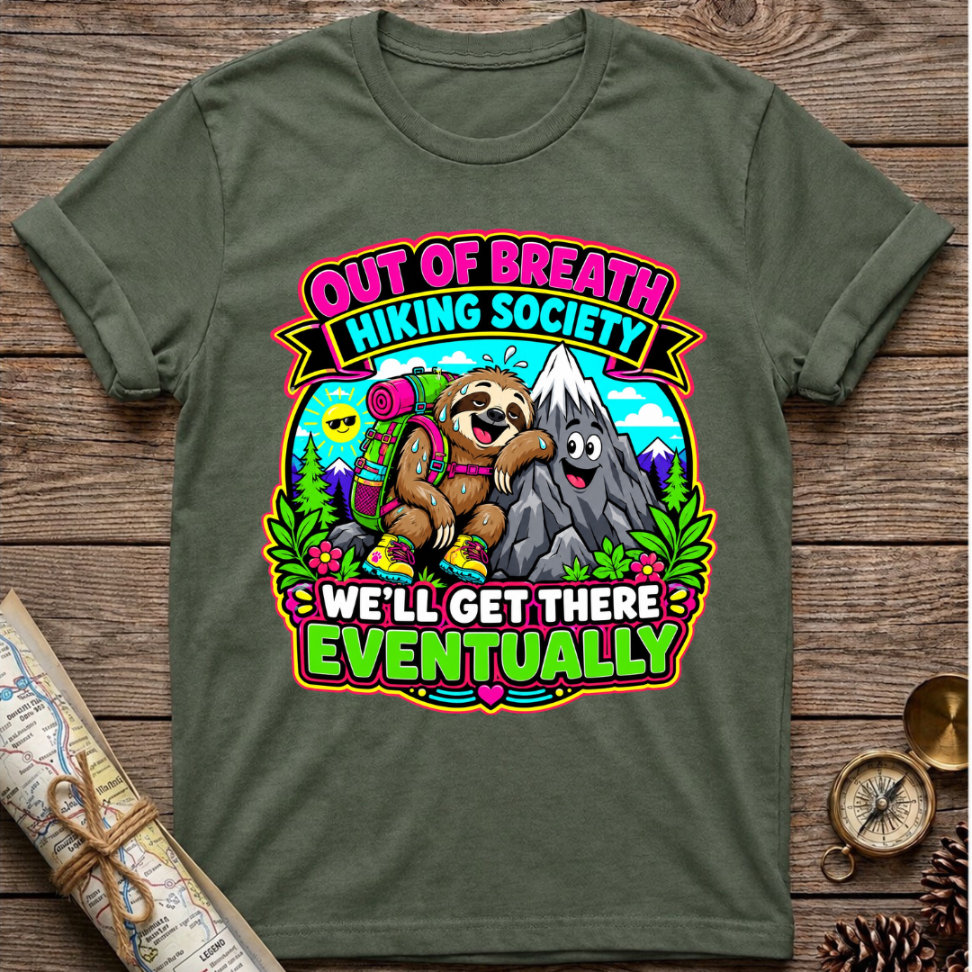 Out of Breath Hiking Club T-Shirt
