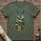 Hand Peace Symbol T-Shirt