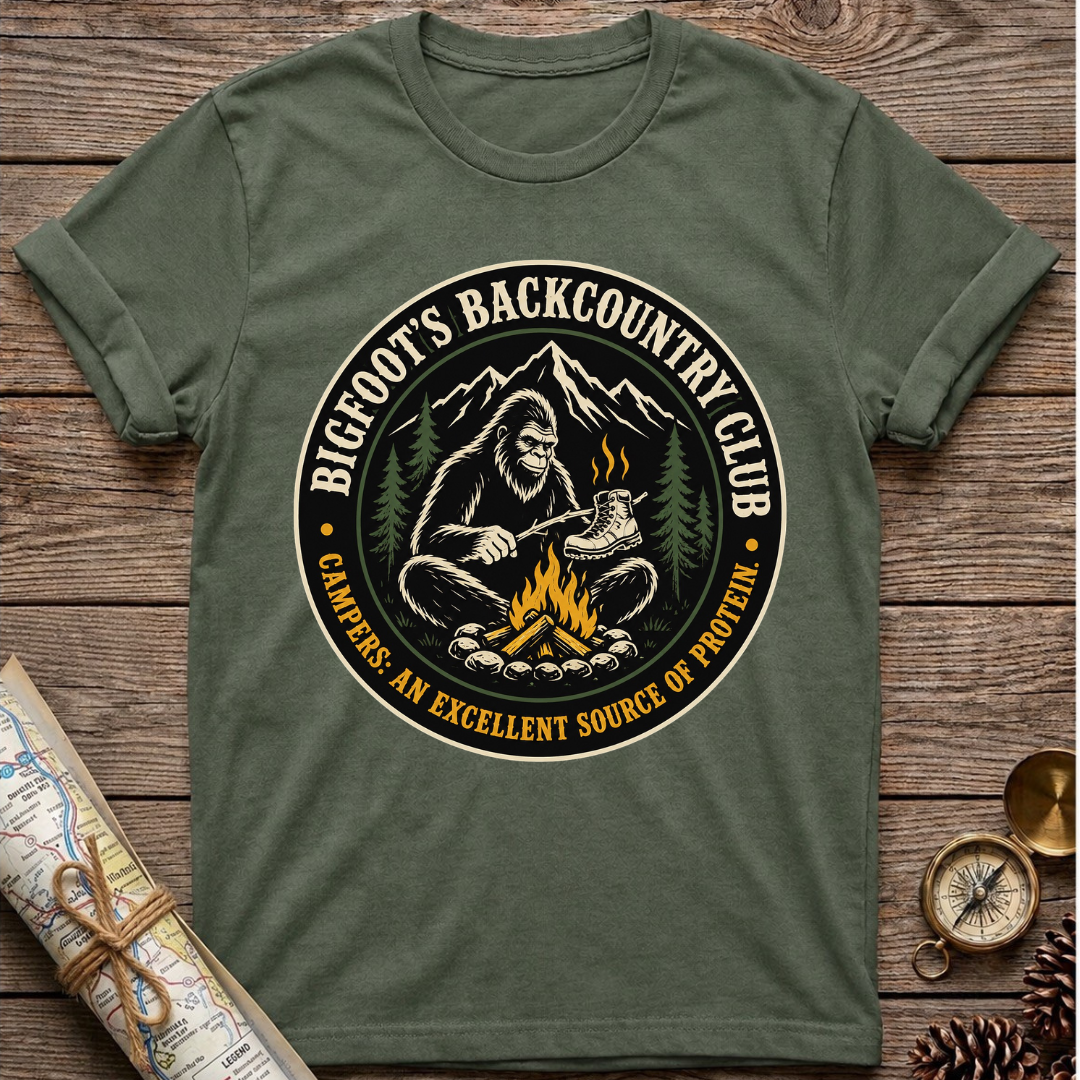 Bigfoot's BackCountry Club T-Shirt