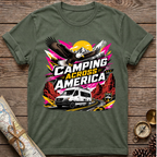 Camping Across America With An Eagle T-Shirt