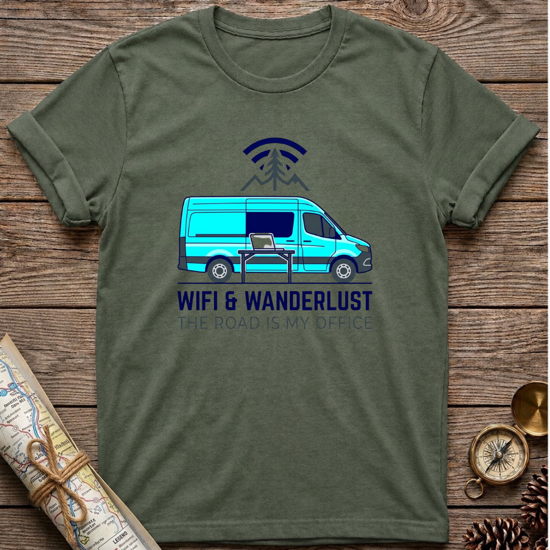 WiFi & Wanderlust T-Shirt