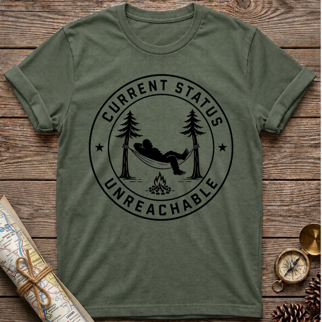 Bigfoot Current Status T-Shirt