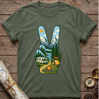 Hand Peace Symbol (3) T-Shirt