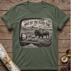 Dont Pet The Fluffy Cow (2) T-Shirt