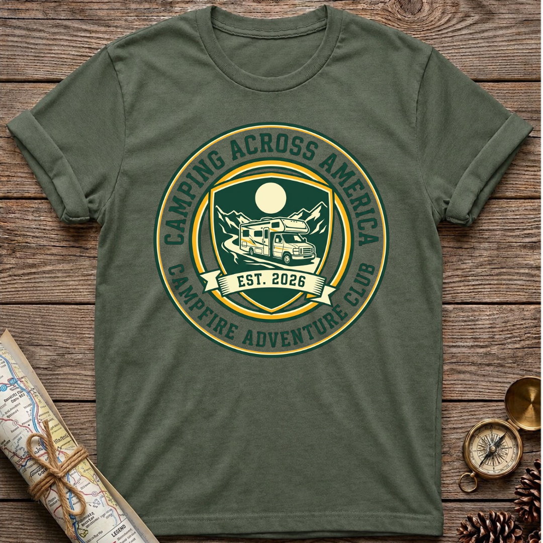 Campfire Adventure Club T-Shirt
