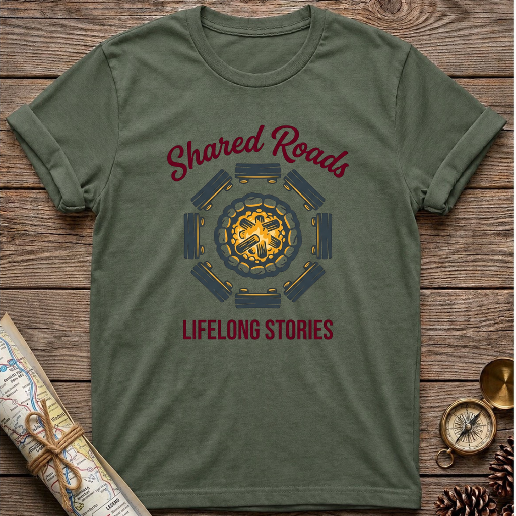 Shared Roads Lifelong Stories T-Shirt