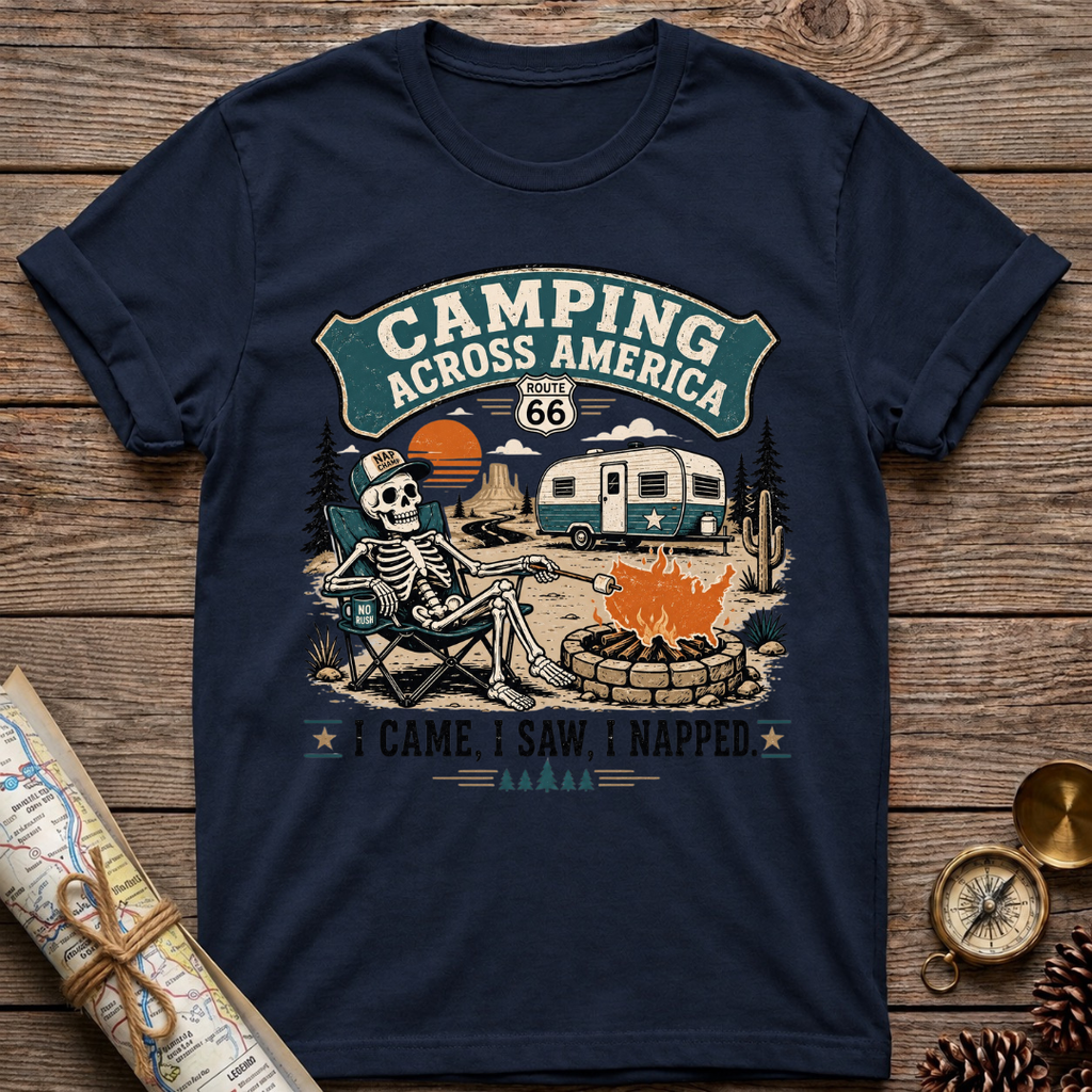 I Came I Saw I Napped T-Shirt