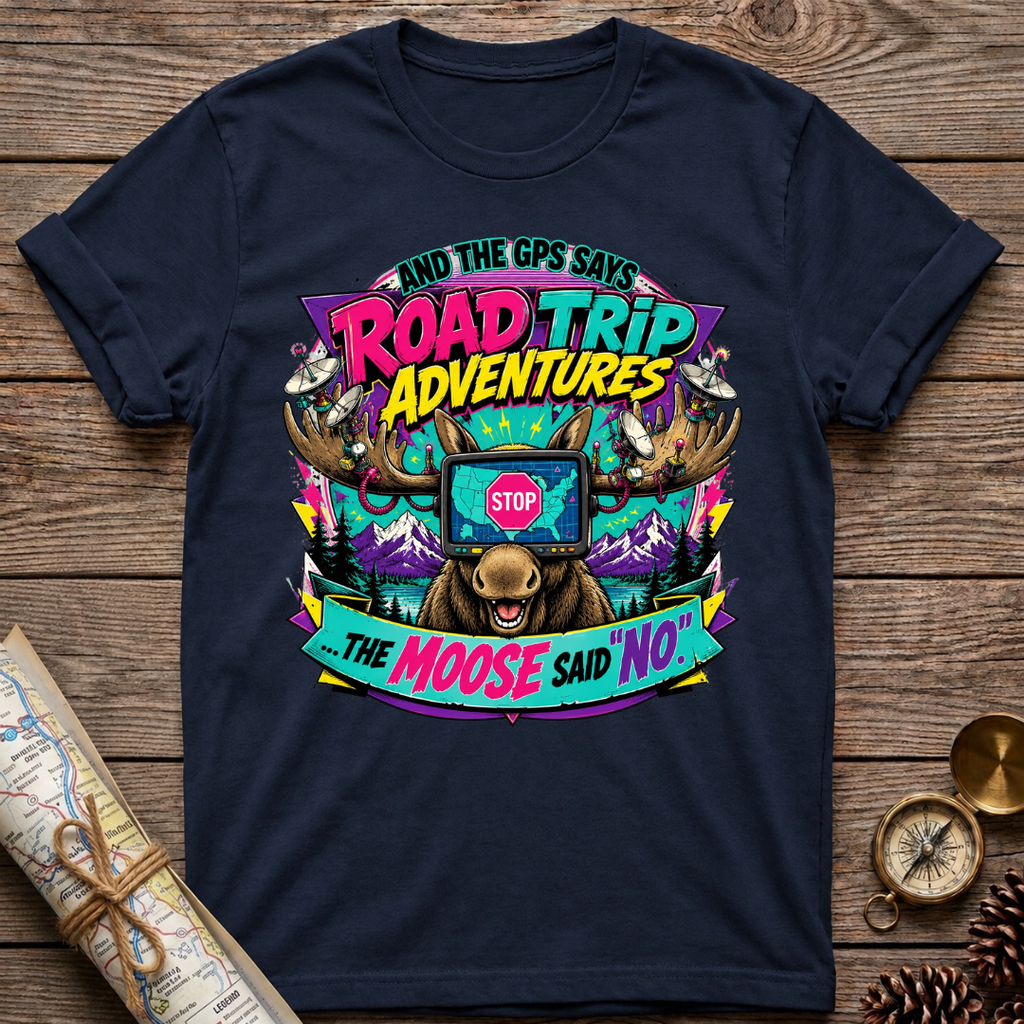 GPS Says Road Trip T-Shirt