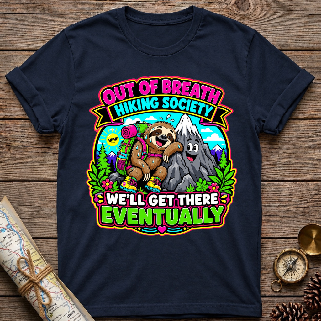 Out of Breath Hiking Club T-Shirt