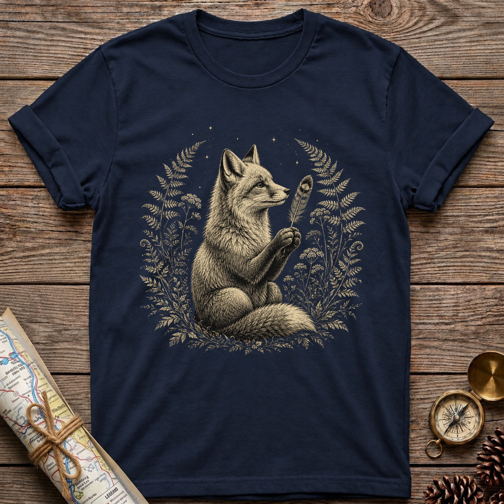 Fox With Feather T-Shirt