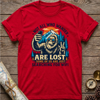 Bigfoot Not All Who Wander T-Shirt