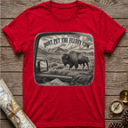 Dont Pet The Fluffy Cow (2) T-Shirt