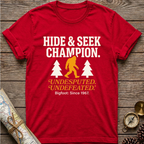Bigfoot Hide & Seek Champion T-Shirt