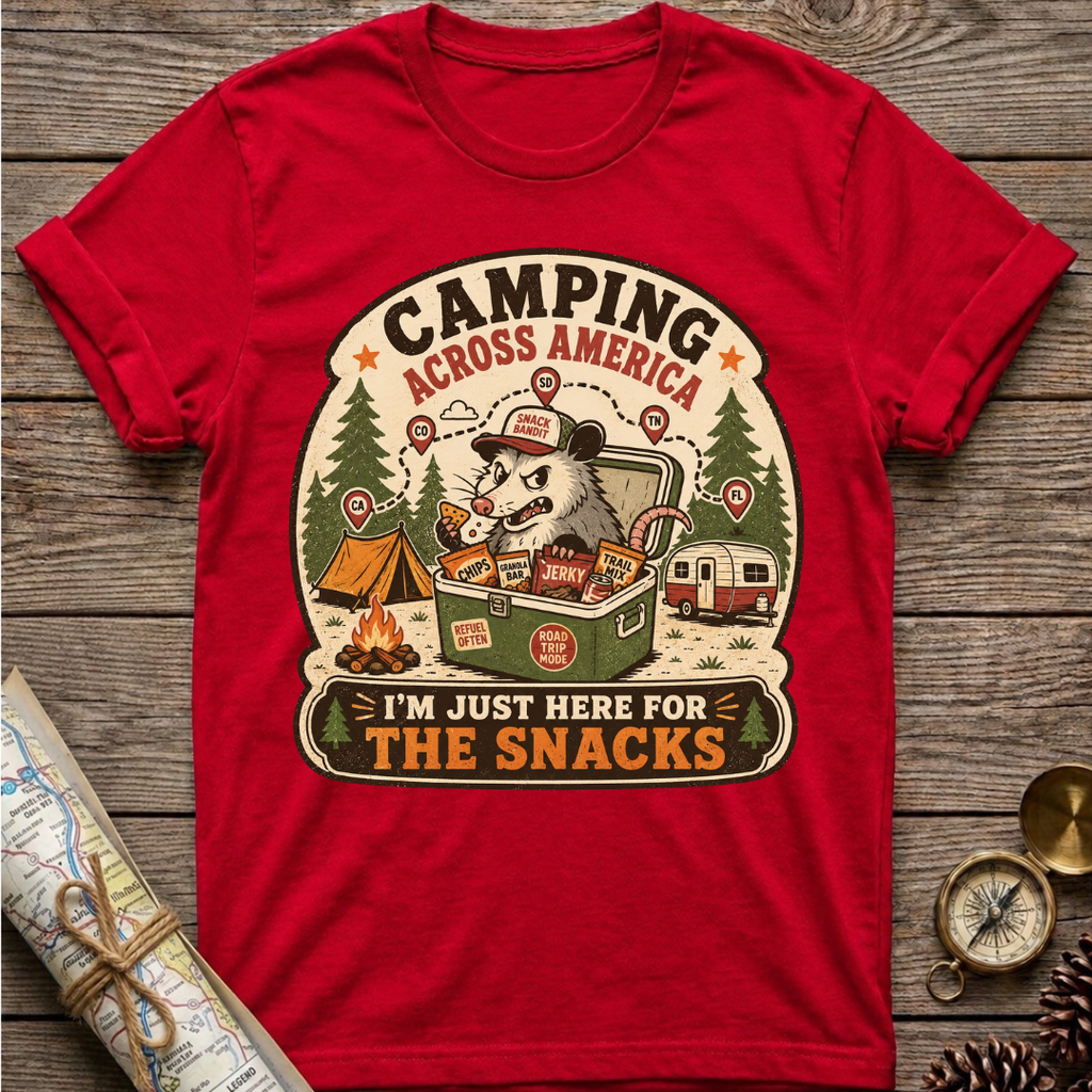 Here For The Snacks T-Shirt