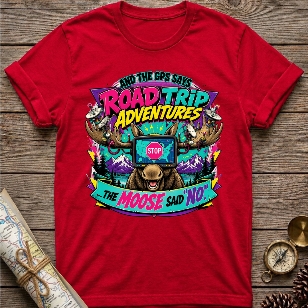 GPS Says Road Trip T-Shirt