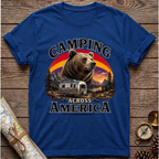 Camping Across America With A Bear T-Shirt