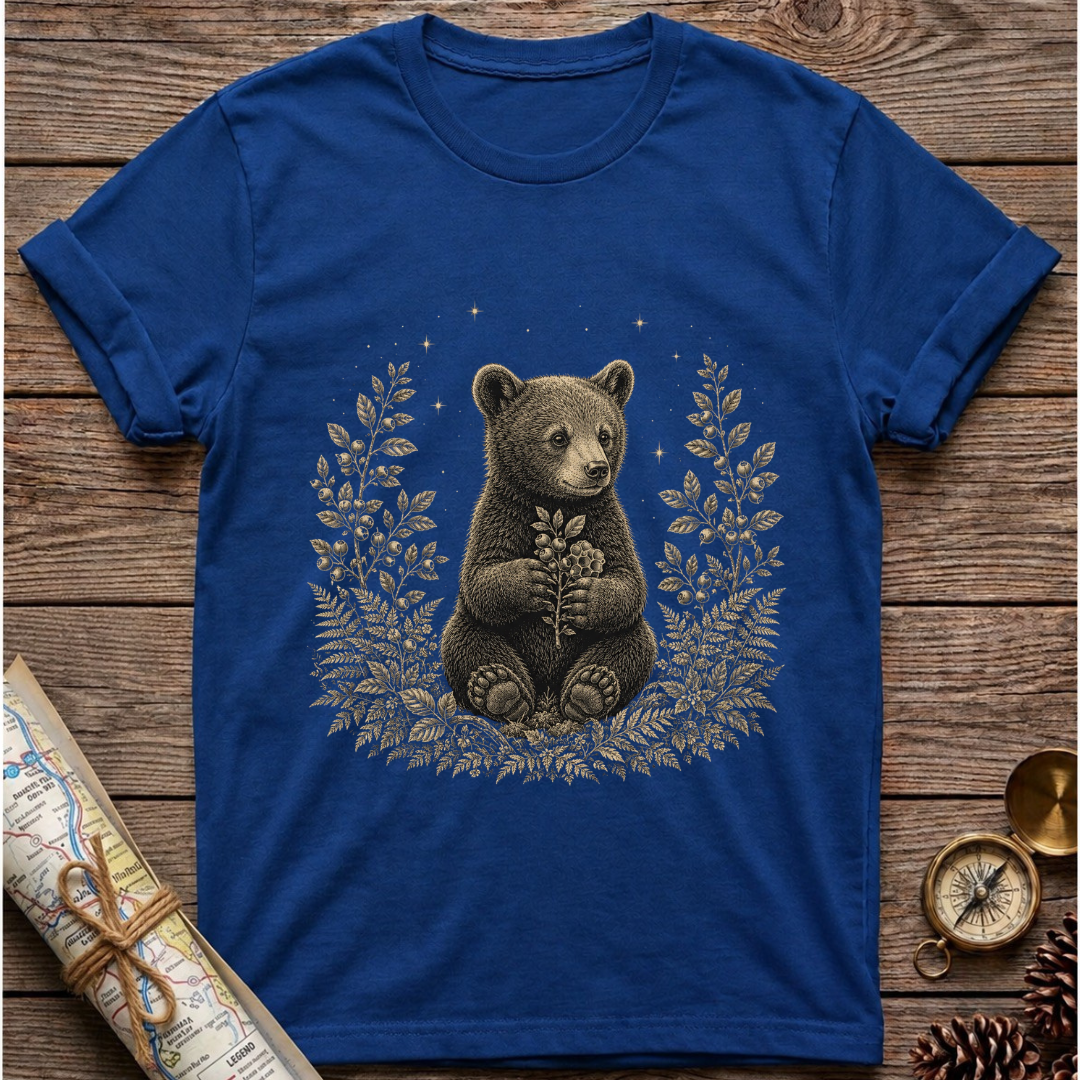 Bear Holding Honeycomb T-Shirt
