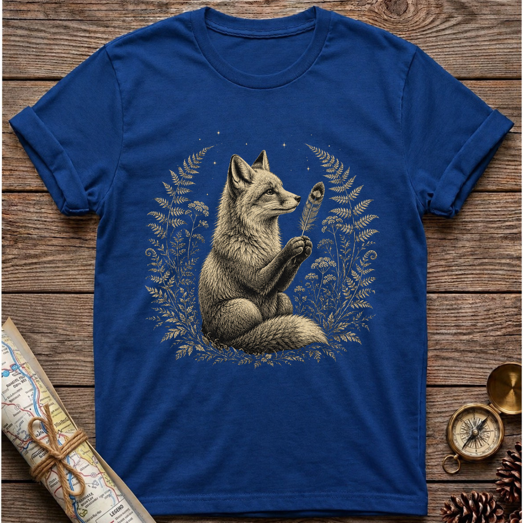 Fox With Feather T-Shirt