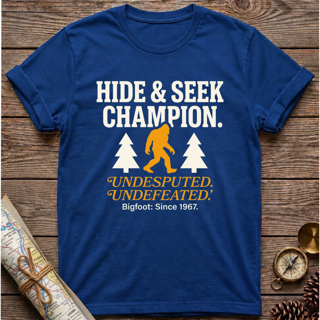 Bigfoot Hide & Seek Champion T-Shirt