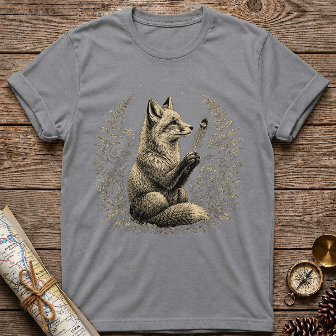 Fox With Feather T-Shirt