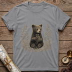 Bear Holding Honeycomb T-Shirt