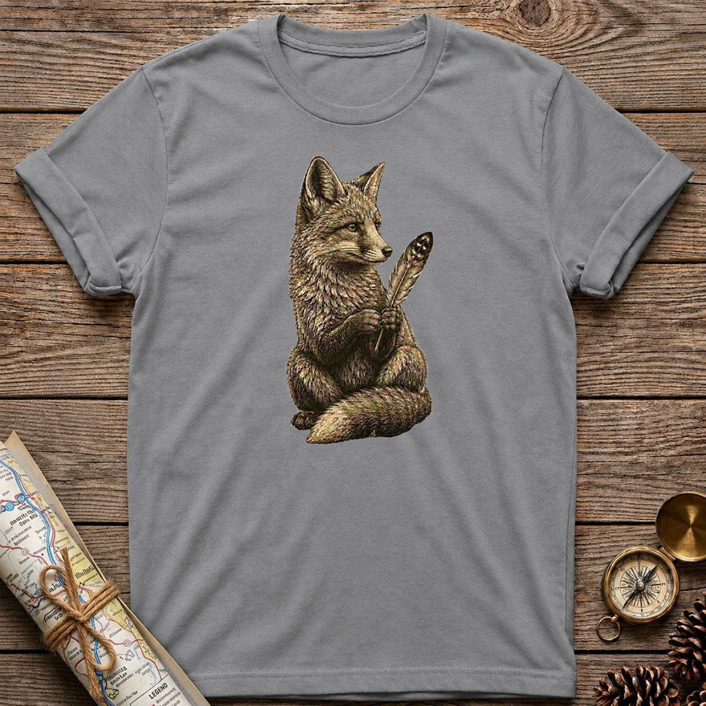 Fox With Feather (2) T-Shirt