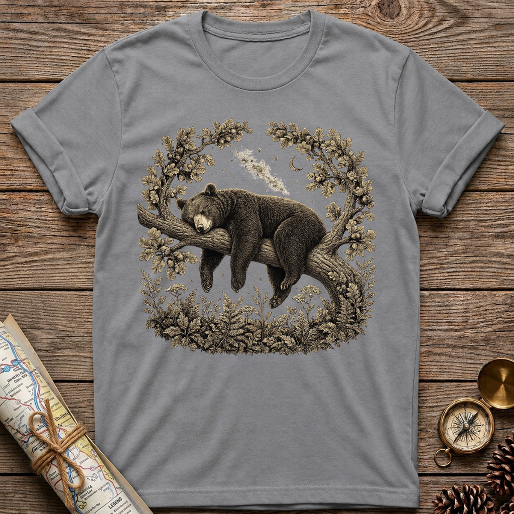 Sleeping Bear in Tree T-Shirt