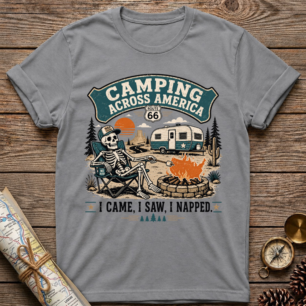 I Came I Saw I Napped T-Shirt