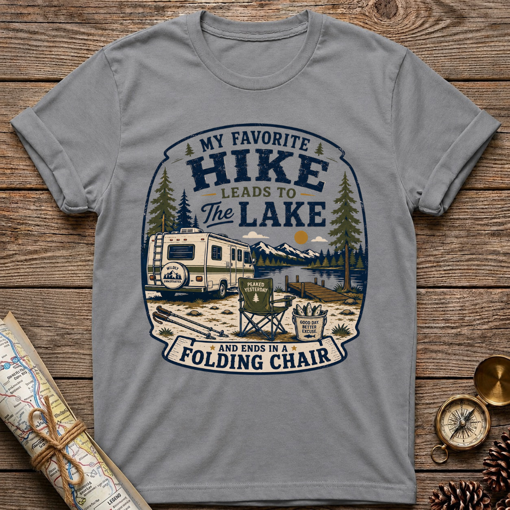My Favorite Hike Lead To The Lake T-Shirt