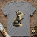 Fox with Flower