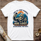 Bigfoot Not All Who Wander T-Shirt