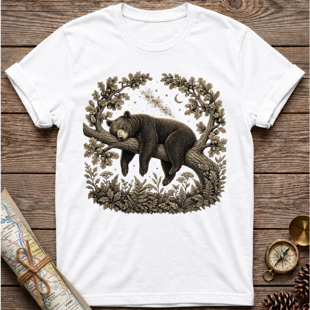 Sleeping Bear in Tree T-Shirt